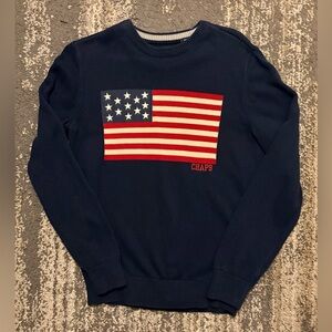 Chaps USA flag Crewneck Sweater